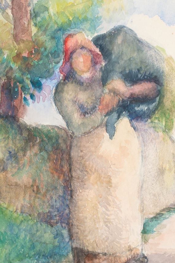 Camille Pissarro - Porteuse de Fagots | MasterArt